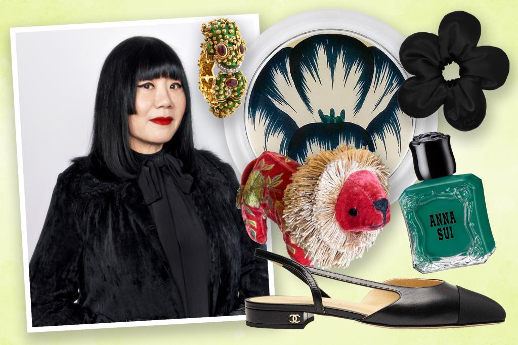 Exclusive | Anna Sui's true colors: her perfect red lipstick, green nail polish and lavender underwear